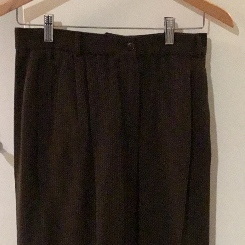 Giorgio Armani LE Collezioni Brown Pant Suit - Picture 13 of 16